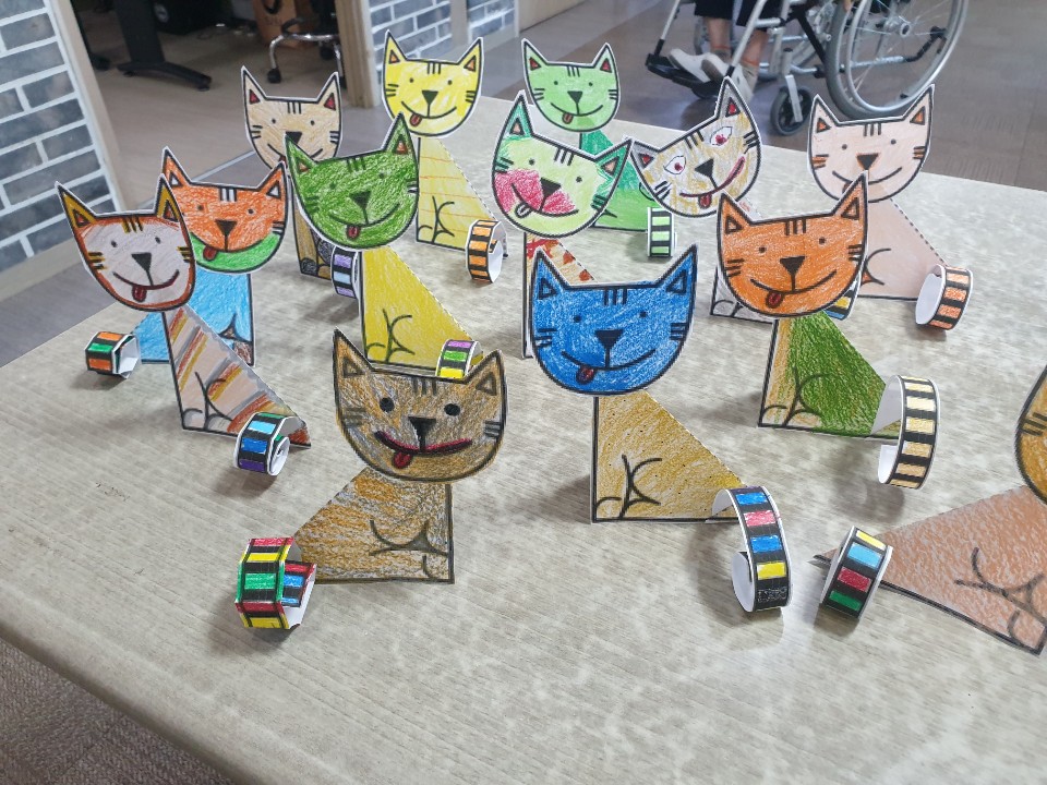 종이고양이만들기