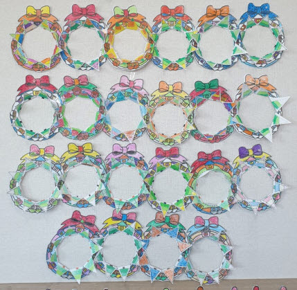 크리스마스 화환