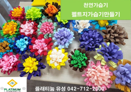 인지활동(천연가습기 펠트지가습기만들기)